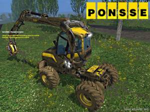 Мод "Ponsse Scorpion 4X4 LA v1.0" для Farming Simulator 2015
