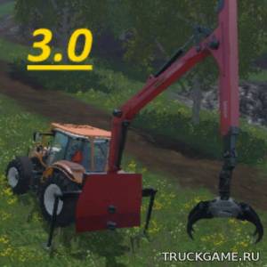 Мод "Forst Heckkran v3.0" для Farming Simulator 2015