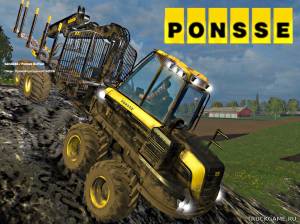 Мод "Ponsse Buffalo 8x8 AT v1.0" для Farming Simulator 2015