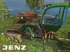 Мод "Jenz Hem 583 XL Krancabine v2.0" для Farming Simulator 2015