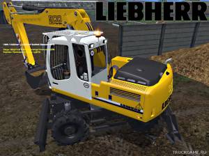 Мод "Liebherr 900C Litronic v1.1" для Farming Simulator 2015