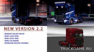 Мод "Scania R2008 50K v2.2" для Euro Truck Simulator 2
