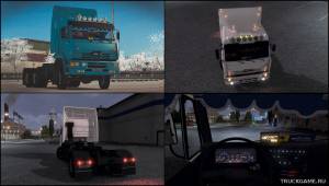 Мод "КамАЗ 5460 v5.0" для Euro Truck Simulator 2