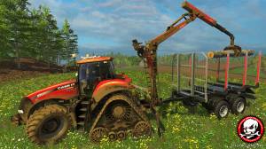 Мод "Palfinger Loading Crane V 1.0" для Farming Simulator 2015