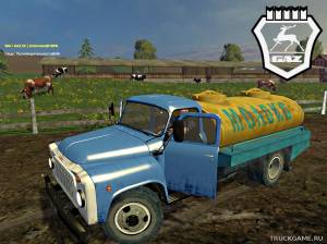 Мод "GAZ-53 Milk Water v1.0" для Farming Simulator 2015