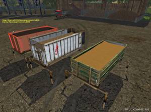 Мод "Absetzrahmen Kontainer und Mulden v1.2" для Farming Simulator 2015