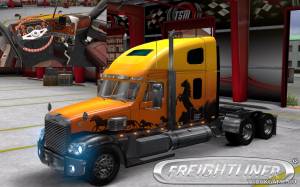 Мод "Freightliner Coronado v1.0" для Euro Truck Simulator 2