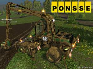 Мод "Ponsse CSAL 6WD v2.0" для Farming Simulator 2015