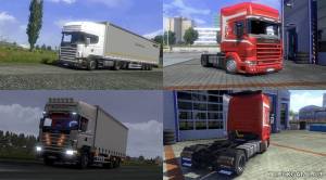 Мод "Scania 4 v1.7" для Euro Truck Simulator 2