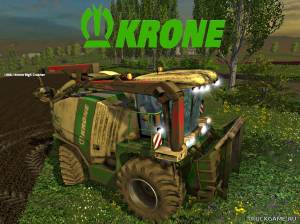 Мод "Krone Big X 1100 Crusher v2.0" для Farming Simulator 2015