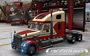 Мод "Freightliner Coronado v1.5" для Euro Truck Simulator 2