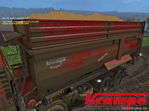 Мод "Absetzrahmen Krampe Bandit 750 Pellets v1.2" для Farming Simulator 2015
