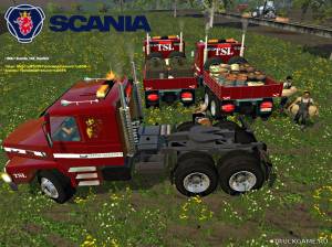 Мод "Scania 143H Variable Body v1.0" для Farming Simulator 2015