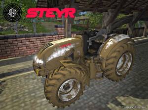 Мод "Steyr Multi 4115 Roofless FL v2.0" для Farming Simulator 2015