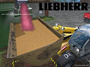 Мод "Liebherr TeleLoader HighTip Shovel v1.0" для Farming Simulator 2015