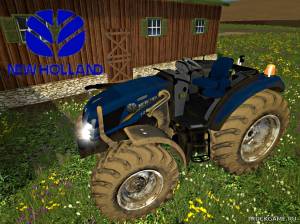 Мод "New Holland T4 75 Garden FL v2.0" для Farming Simulator 2015