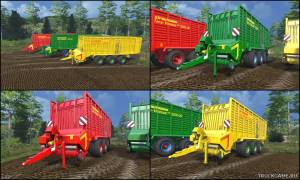 Мод "Strautmann Terra Vitesse 3 Pack v1.2 (Final)" для Farming Simulator 2015
