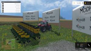 Мод "PLANTER JD9218 v2.1.2" для Farming Simulator 2015
