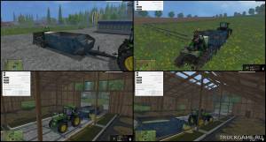 Мод "UniMixertrailer v1.0" для Farming Simulator 2015