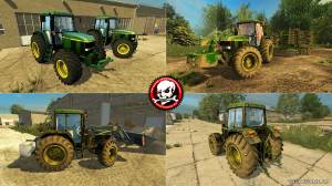 Мод "John Deere 6810 V 1.1" для Farming Simulator 2015