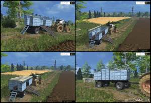 Мод "HW Animal Trailer v2.0" для Farming Simulator 2015