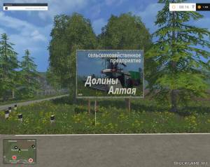 Мод "Долины Алтая-2.1" для Farming Simulator 2015