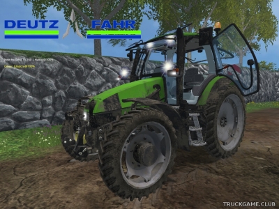 Мод "Deutz-Fahr Agrotron 120 MK3 FL v1.0" для Farming Simulator 2015