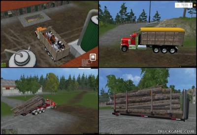 Мод "Maderero & Ganadero ITRunner" для Farming Simulator 2015