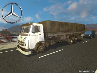Мод "Mercedes LP 321 Graneleiro v1.0" для Farming Simulator 2015