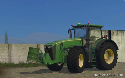 Мод "John Deere 8370R v4.0" для Farming Simulator 2015