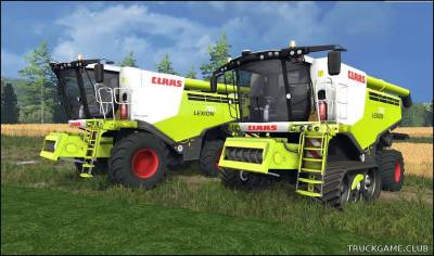 Мод "Claas Lexion 780 Pack v1.4" для Farming Simulator 2015