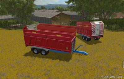 Мод "Marshall QM16 Silage Trailer" для Farming Simulator 2015