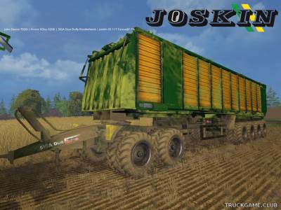 Мод "Chopped Semitrailer v1.1" для Farming Simulator 2015
