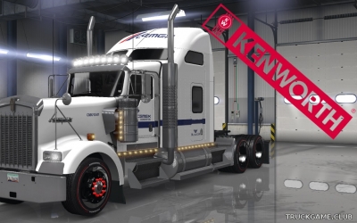 Мод "Kenworth W900 Cemex Skin" для American Truck Simulator