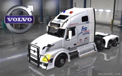 Мод "Volvo VNL 670 Frio Express Skin" для American Truck Simulator