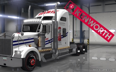 Мод "Kenworth W900 Tecate Skin" для American Truck Simulator