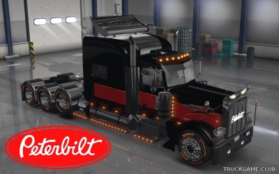 Мод "Peterbilt 389 Aftermath Skin" для American Truck Simulator