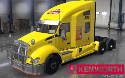 Мод "Kenworth T680 Sabritas Skin" для American Truck Simulator