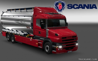 Мод "Scania T Mod v2.0 & Tandem v2.1" для Euro Truck Simulator 2