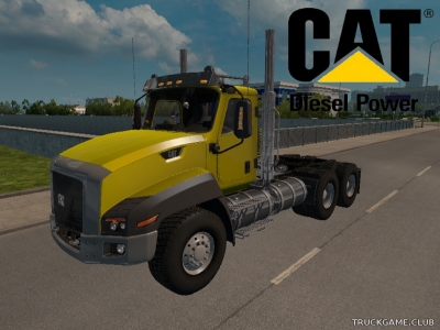 Мод "CAT CT 660 v1.0" для Euro Truck Simulator 2