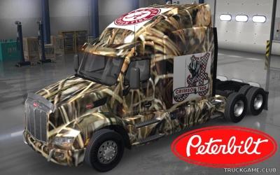 Мод "Peterbilt 579 Redneck Skin" для American Truck Simulator