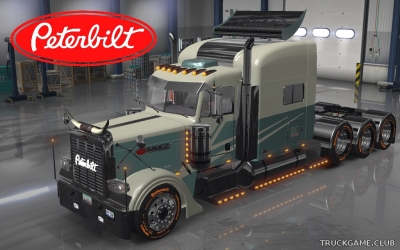 Мод "Peterbilt 389 Dreamscape Skin" для American Truck Simulator