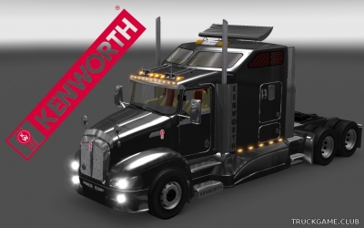 Мод "Kenworth T680 JK Edit" для Euro Truck Simulator 2