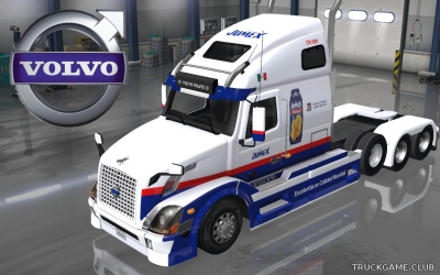 Мод "Volvo VNL 670 Jumex Skin" для American Truck Simulator