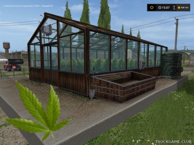Мод "Placeable Greenhouse Hemp v1.1.0.1" для Farming Simulator 2017
