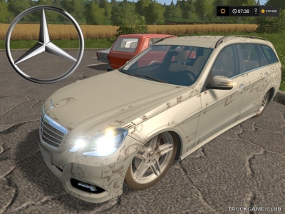 Мод "Mercedes E350 Estate v1.0" для Farming Simulator 2017