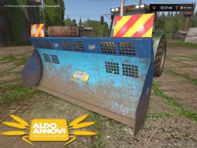 Мод "Aldo Annovi Silage Shield v1.0" для Farming Simulator 2017