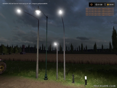 Мод "Placeable Lamps v1.1" для Farming Simulator 2017