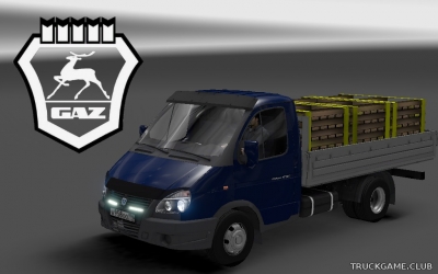 Мод "ГАЗ-3302 v1.0" для Euro Truck Simulator 2