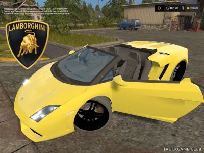 Мод "Lamborghini Gallardo Spyder v1.0" для Farming Simulator 2017
